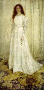 James Abbott Mcneill Whistler Symphony in White, oil painting artist